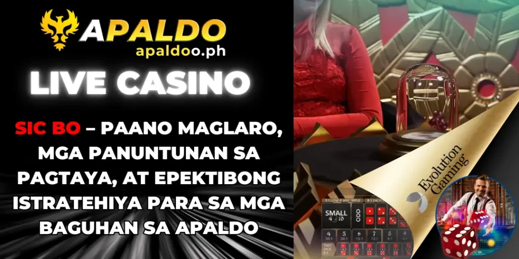 Sic Bo – Paano Maglaro, Mga Panuntunan sa Pagtaya, at Epektibong Istratehiya para sa mga Baguhan sa Apaldo 4 Sic Bo apaldo